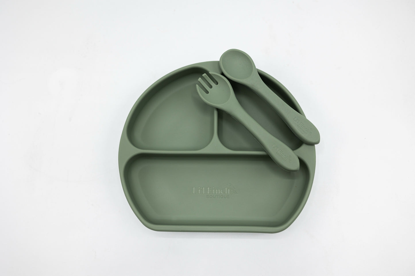 Divider Plate + Cutlery with Suction Base