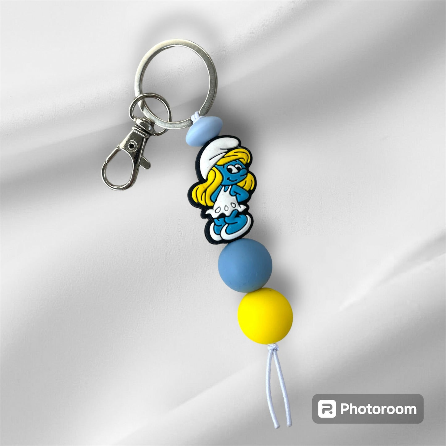 Smurf Keychain