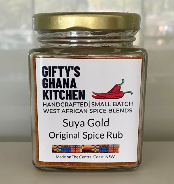 "SUYA GOLD" ORIGINAL SPICE RUB - West African Spice Blend