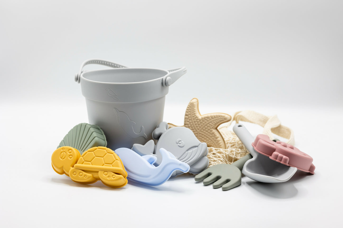 Beach Bucket & Sand Moulding Set