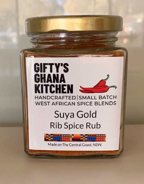 "SUYA GOLD" RIB SPICE RUB - West African Spice Blend