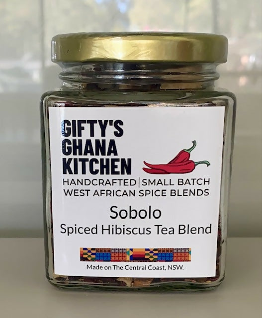 Sobolo Spiced Hibiscus Drink Kit.