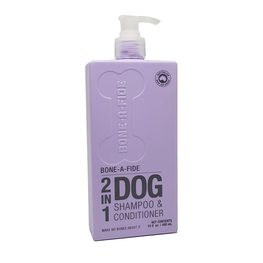 2 in 1 Dog Shampoo & Conditioner 450ml – Papaya + Passionfruit