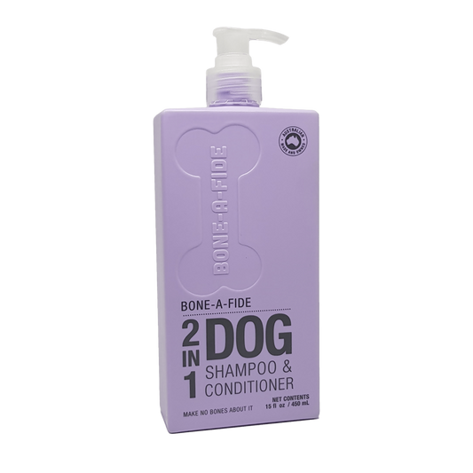 2 in 1 Dog Shampoo & Conditioner 450ml – Papaya + Passionfruit