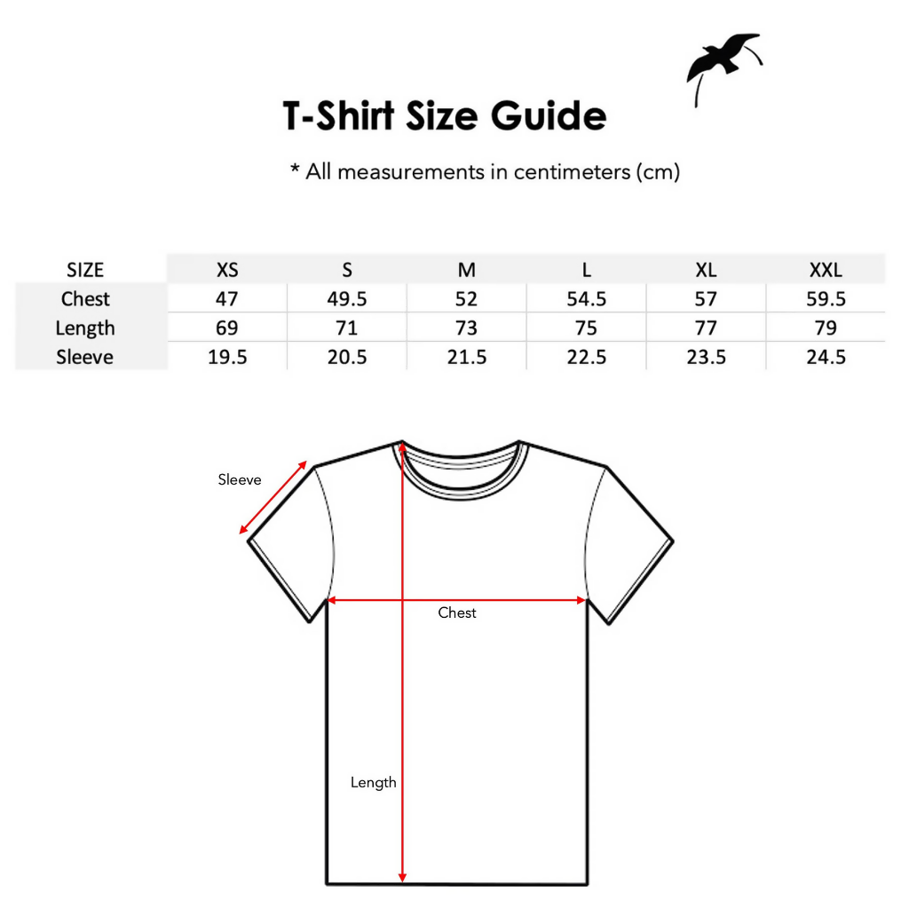 T-Shirt Size Guide