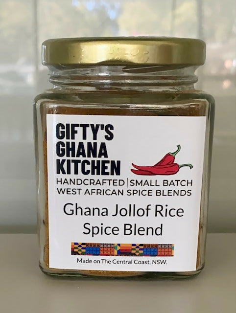 JOLLOF RICE SPICE BLEND- Piquant seasoned rice dish