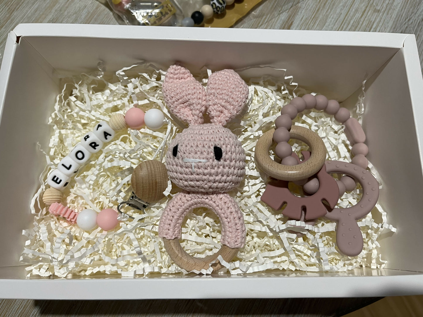 Personalised Baby Girls Gift Box